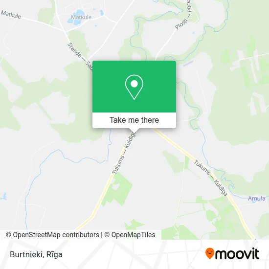 Burtnieki map