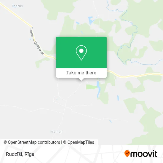 Rudzīši map