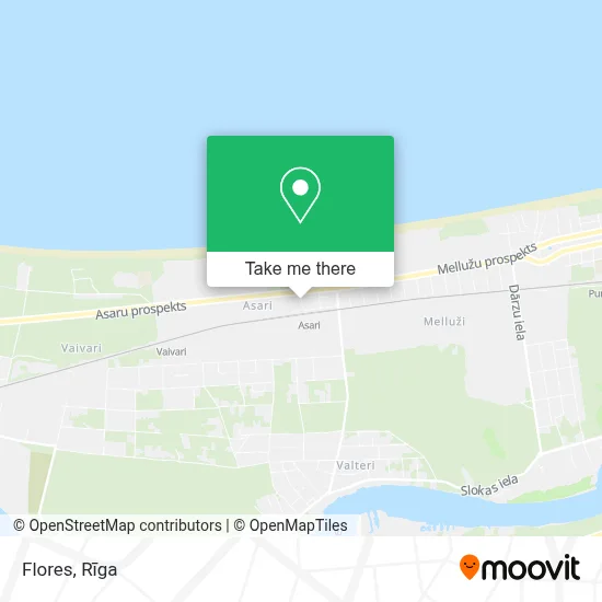 Flores map