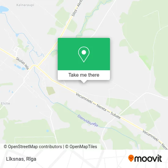Līksnas map