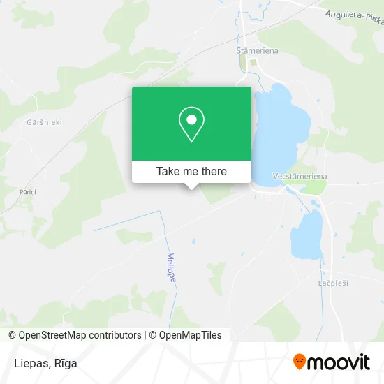 Liepas map