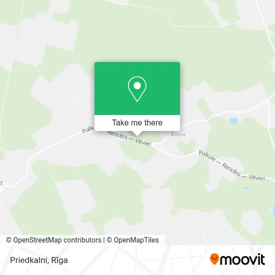 Priedkalni map