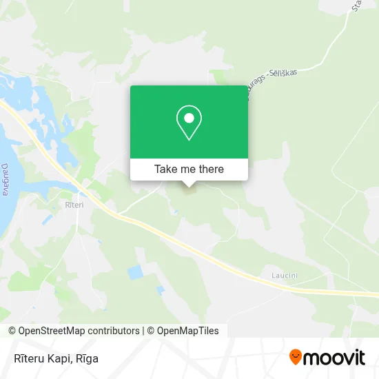 Rīteru Kapi map
