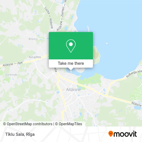 Tīklu Sala map