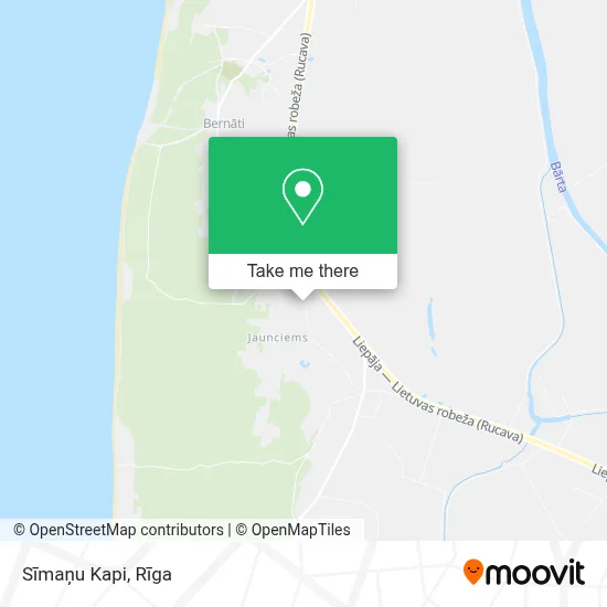 Sīmaņu Kapi map