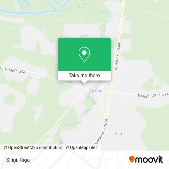 Siliņi map