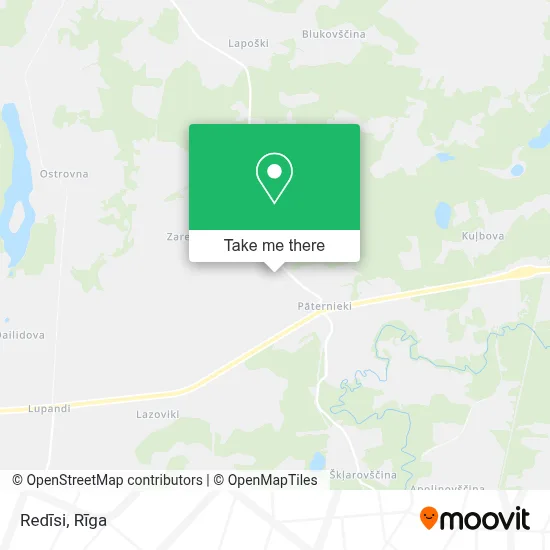 Redīsi map