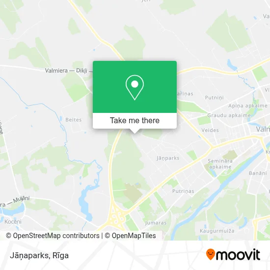 Jāņaparks map
