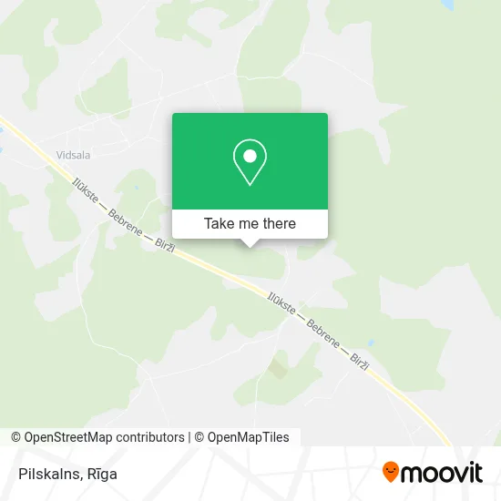 Pilskalns map
