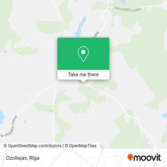 Ozollejas map