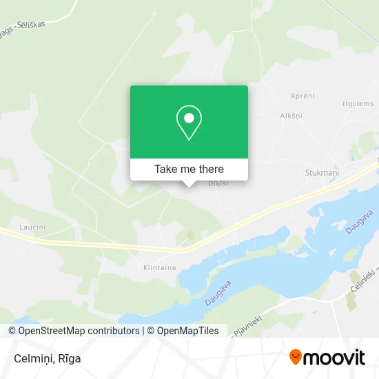 Celmiņi map
