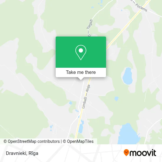 Dravnieki map