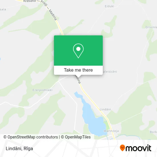 Lindāni map