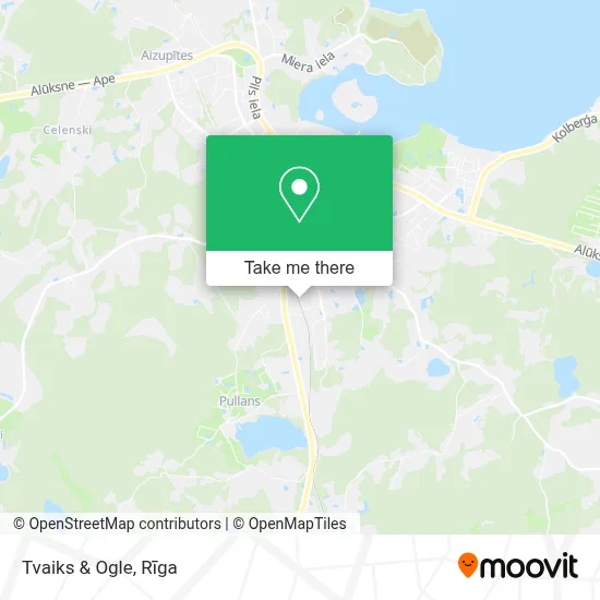 Tvaiks & Ogle map