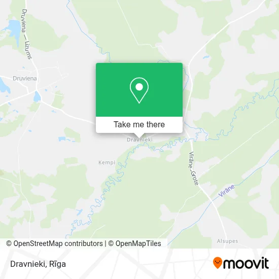 Dravnieki map