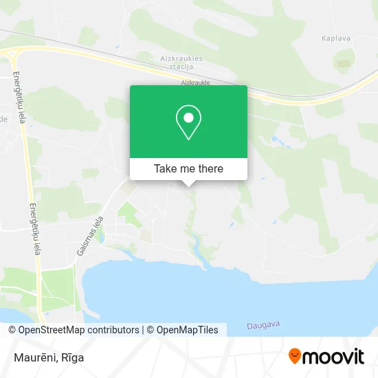 Maurēni map
