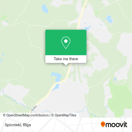 Spicnieki map