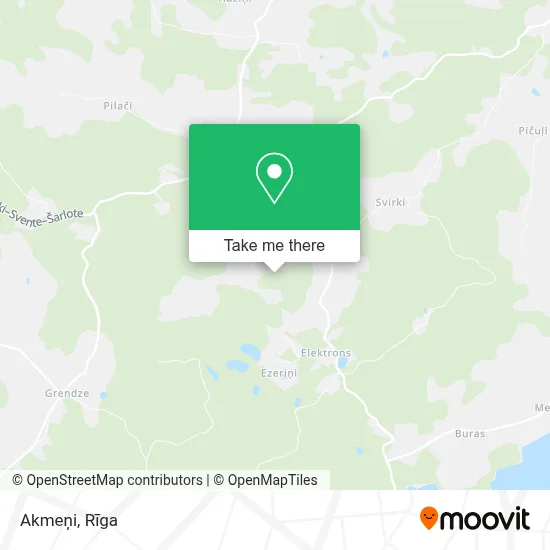 Akmeņi map