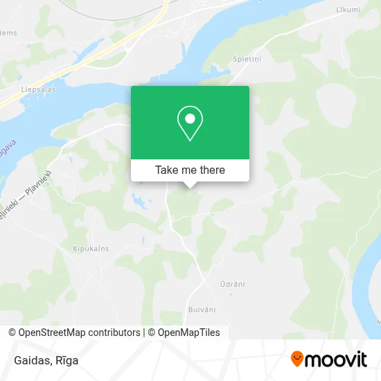 Gaidas map