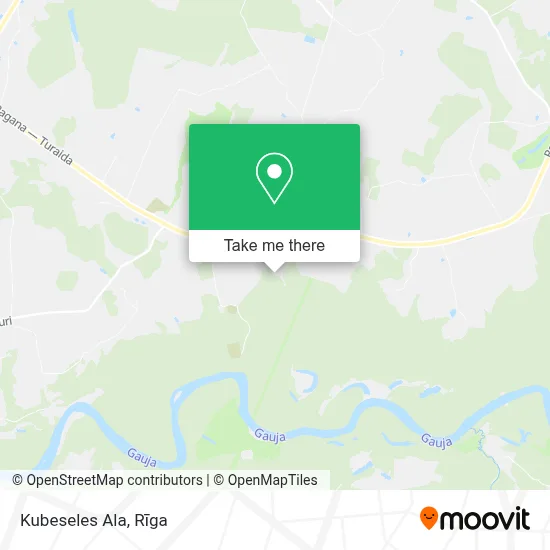 Kubeseles Ala map