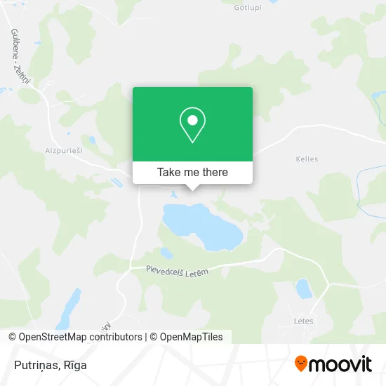 Putriņas map
