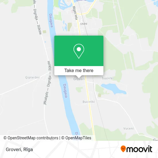 Groveri map