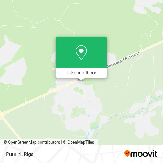Putniņi map