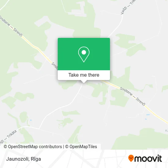 Jaunozoli map