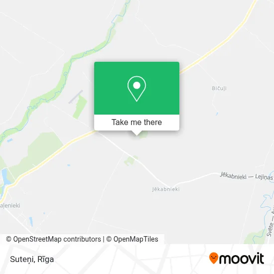 Suteņi map