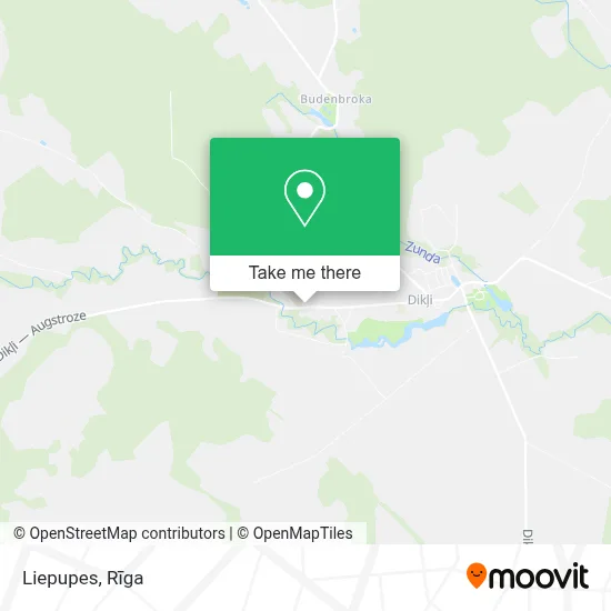 Liepupes map