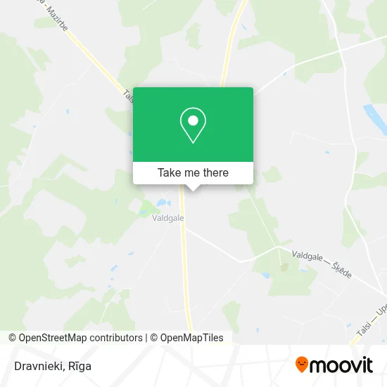 Dravnieki map