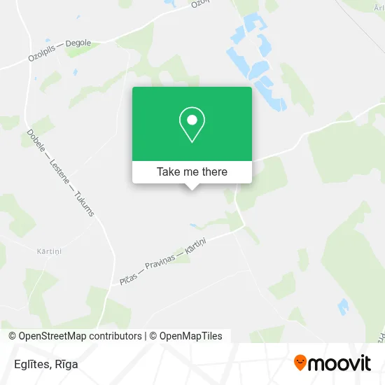Eglītes map