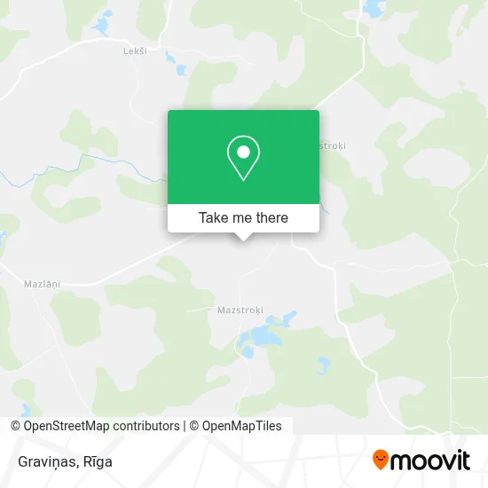 Graviņas map