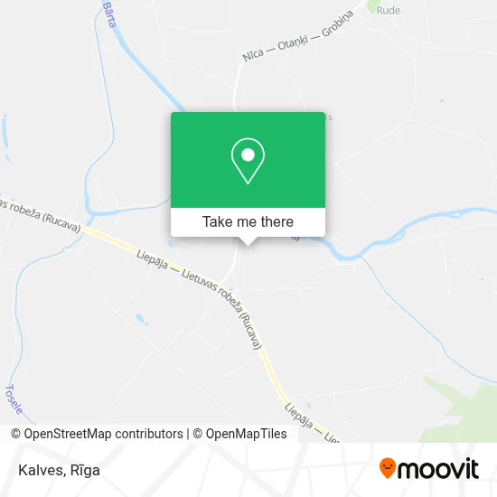 Kalves map