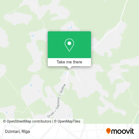 Dzintari map