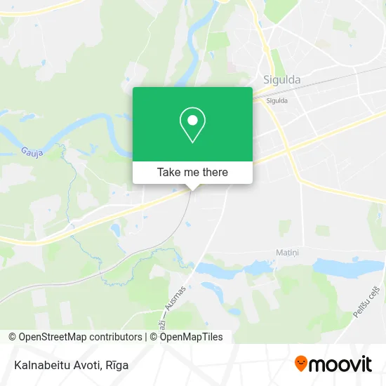 Kalnabeitu Avoti map