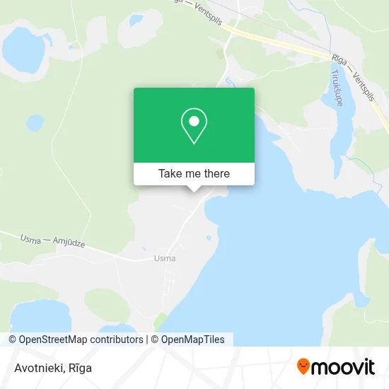 Avotnieki map