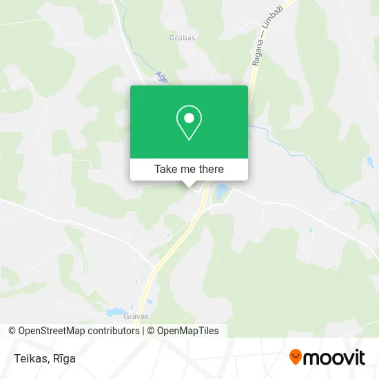Teikas map