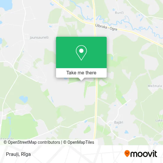 Prauļi map