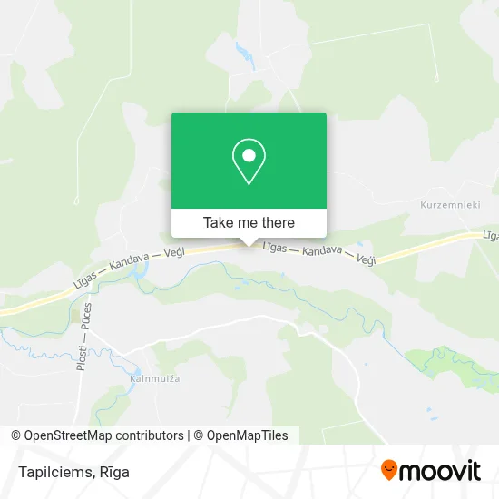 Tapilciems map