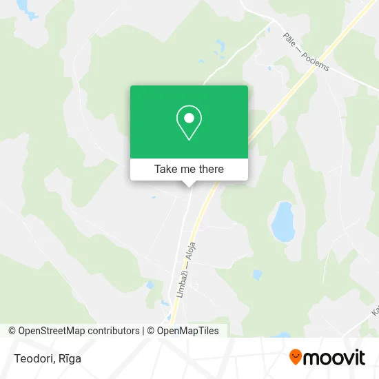 Teodori map