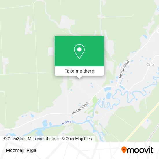 Mežmaļi map