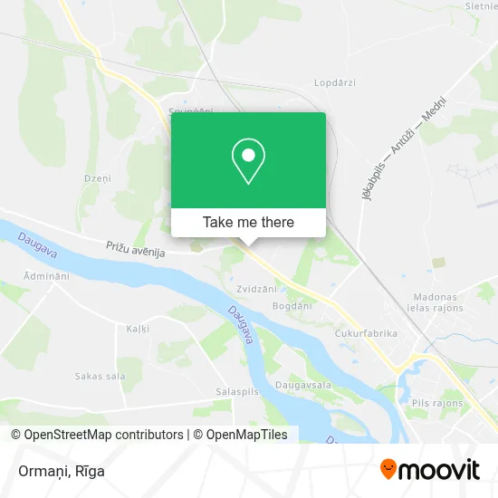 Ormaņi map