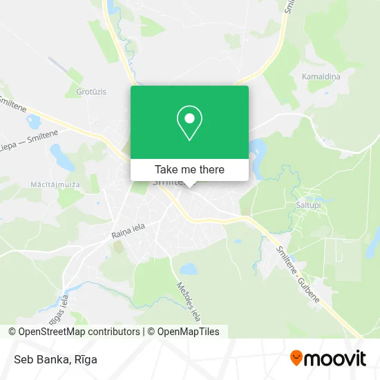 Seb Banka map