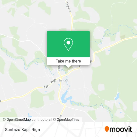 Suntažu Kapi map