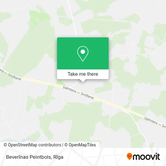 Beverīnas Peintbols map