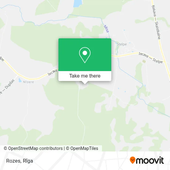 Rozes map