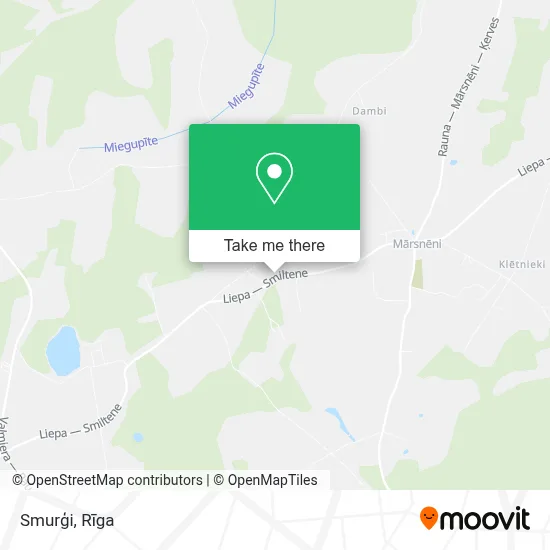 Smurģi map