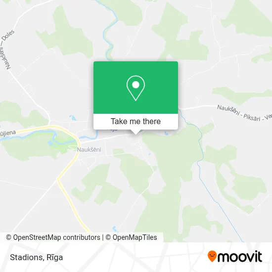 Stadions map