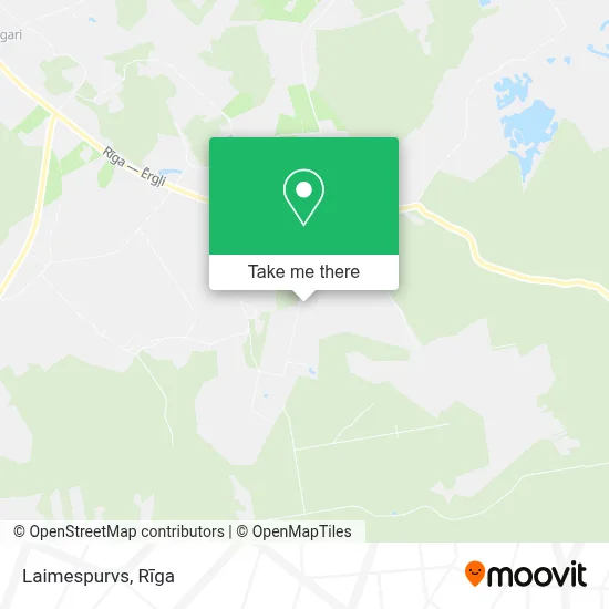 Laimespurvs map